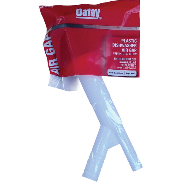 Oatey 7/8 In. x 5/8 In. Matte Black Dishwasher Air Gap OAT855MB
