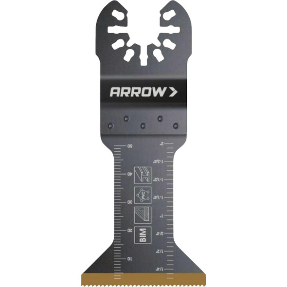 Arrow 1-3/4 In. Titanium Metal Oscillating Blade (10-Pack) OSC204-10