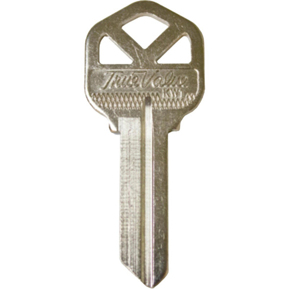 True Value Kwikset Nickel Plated House Key, KW1 (250-Pack) IAP52887502