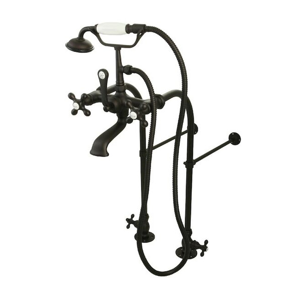 Clawfoot Tub Faucet Packages, Oil Rubbed Bronze, Freestanding