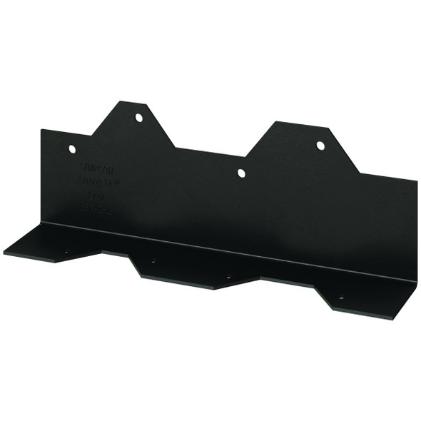 Simpson Strong-Tie Outdoor Accents ZMAX 7 In. 16 ga Black Reinforcing L Angle