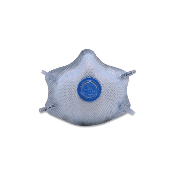 2500 Series N95 Particulate Respirators, Half-facepiece, 2-Strap, Medium/Large Pack of 10