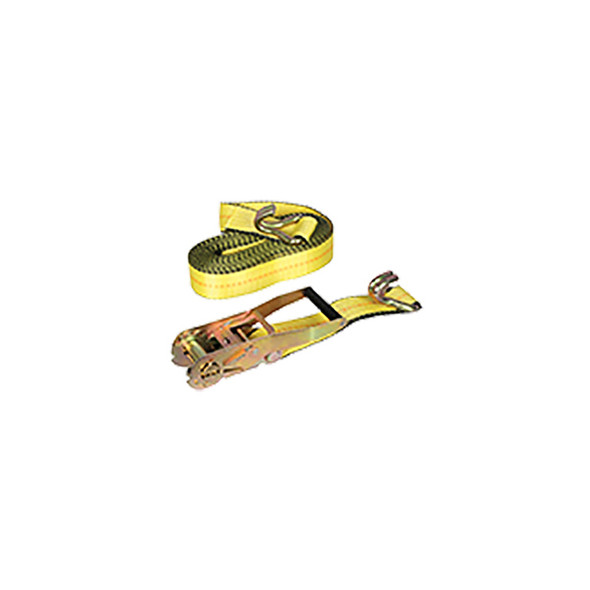 2” x 27” Ratcheting Tie Down with Double J-Hooks 8071