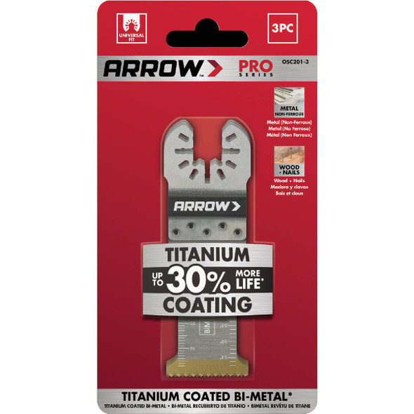 Arrow Fastener 1-1-4 In. Titan Blade (3-Pack) OSC201-3 333960
