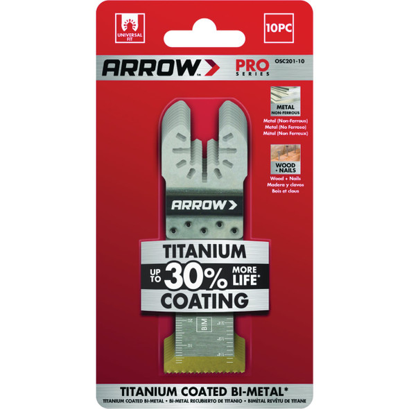 Arrow Fastener 1-1-4 In. Titan Blade (10-Pack) OSC201-10 334363