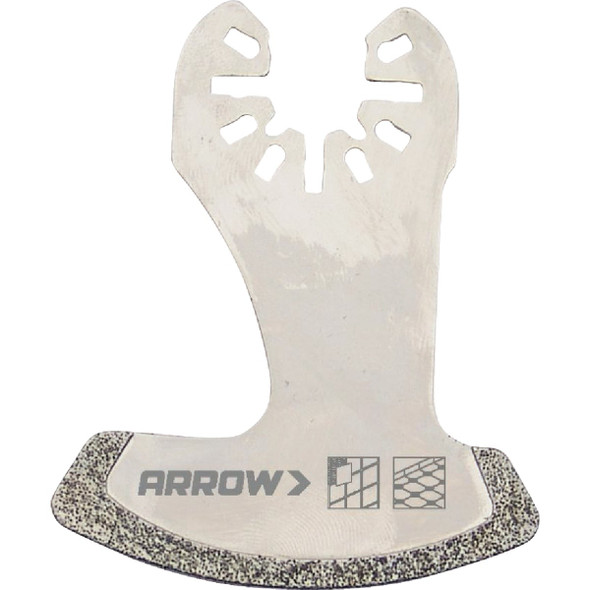 Arrow 2-1/4 In. Diamond Grit Segment Boot Oscillating Blade OSC4MT-1