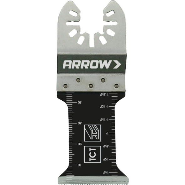 Arrow 1-3/8 In. TCT Carbide Flush-Cut Universal Oscillating Saw Blade OSC302-1