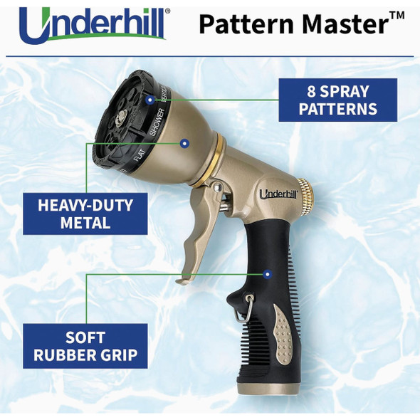 Underhill ProLine PatternMaster 8-Pattern Trigger Nozzle NG200-8S 713907