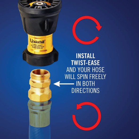 Underhill Twist-Ease 3-4 In. Kink Eliminator Swivel Connector HSF-75 764256