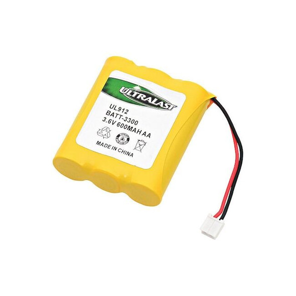 Battery 3.6 Volt Nickel Cadmium Ultralast Cordless Phone Battery Pack of 2