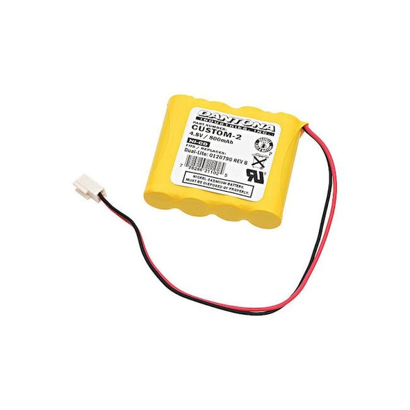 Battery 4.8 Volt Nickel Cadmium Dantona Emergency Lighting Battery