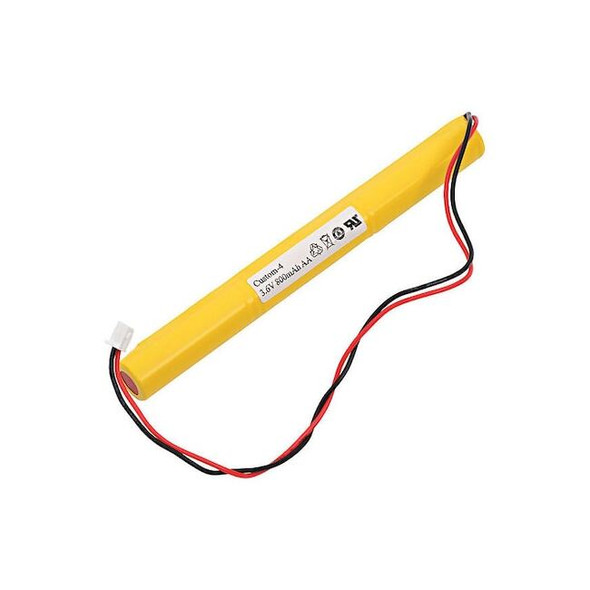 Battery 3.6 Volt Nickel Cadmium Dantona Emergency Lighting Battery Pack of 2