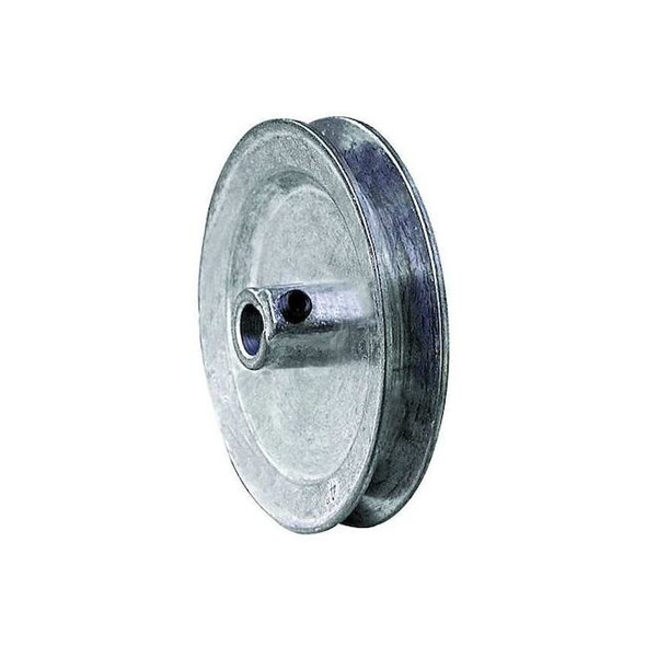 3/4 in Fixed Bore 1 Groove Standard V-Belt Pulley 2.5 in OD