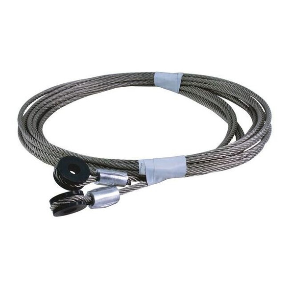 American Garage Door Supply Cable Door Assy,130 In x 1/8 OD,PR TD-CAS14-130