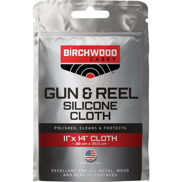 Birchwood Casey 11 In. x 14 In. Gun & Reel Silicone Cloth BC-30001