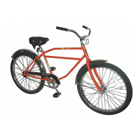 Worksman Bicycle,Coaster Brakes,26 In Wheel,Yel INB-ORG