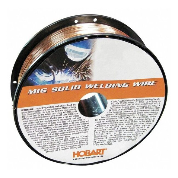 Hobart Filler Metals MIG Welding Wire,70S2,0.035,11 lb 6ETK8