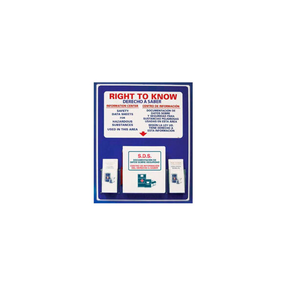 NMC RTK4BI Right To Know Information Center Binder & 10 Manuals - Bilingual