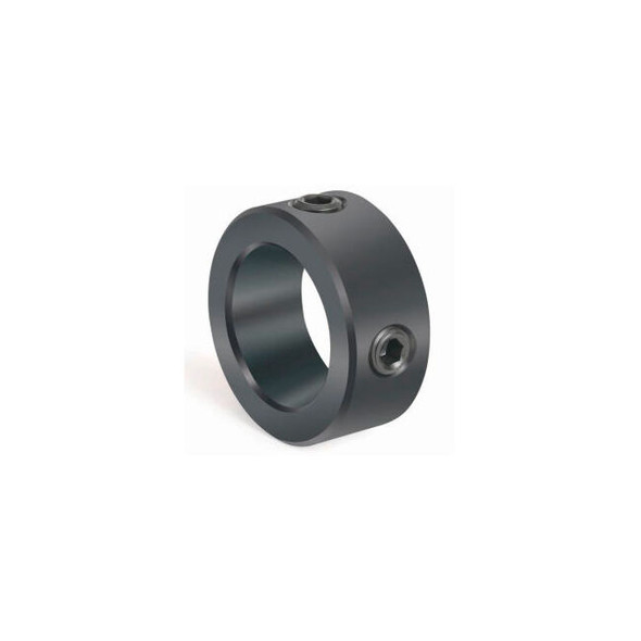 Two-Hole Set Screw Collar C-2H-Series 1"" Black Oxide Steel
