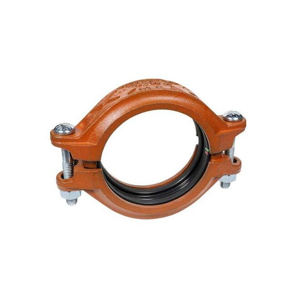 Gruvlok Clamp, DI,  4 in, Grooved 4 in 0390010064