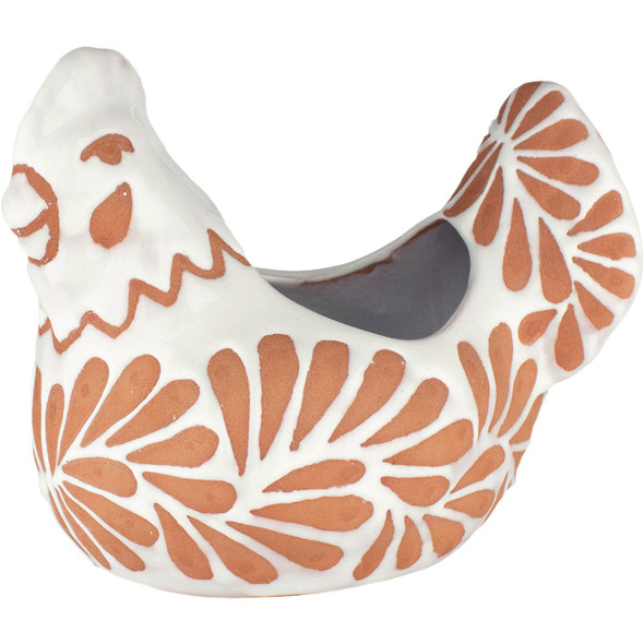Avera Products 6 In. Plumeado Hen Planter APG002060-04-2112