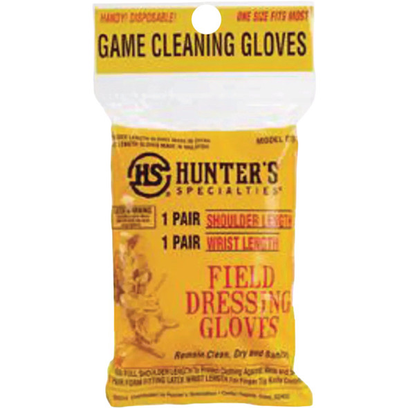 Hunter's Specialty Deluxe Field Dressing Glove (2-Pack) HS-01071