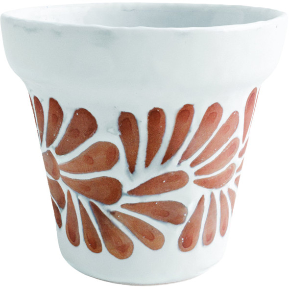 Avera Products 5.5 In. Plumeado Cono Planter APG025055-04-2112