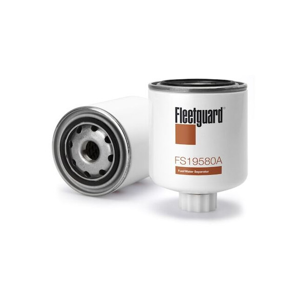 Fleetguard Fuel Filter,5.25 in L,Spin-On FS19580A