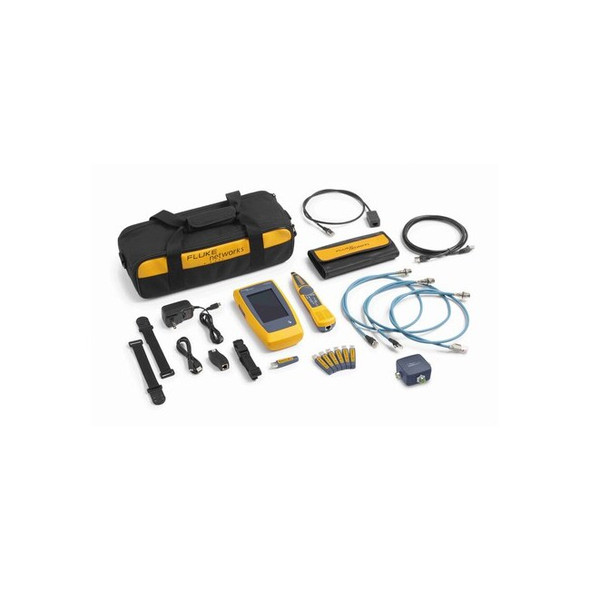 Fluke Networks Cable Network Tester,15 V DC Output LIQ-DUO-KIT