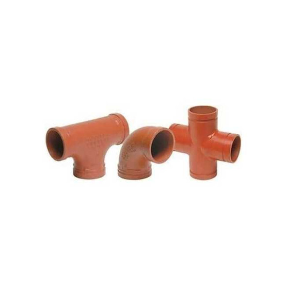 Gruvlok Ductile Iron, Straight, 2 in  x 2 in 0390039733