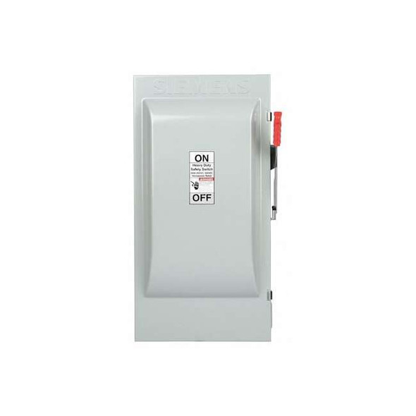 Siemens Fusible, Safety Switch, Heavy Duty, 600 V, 3PST HF364J