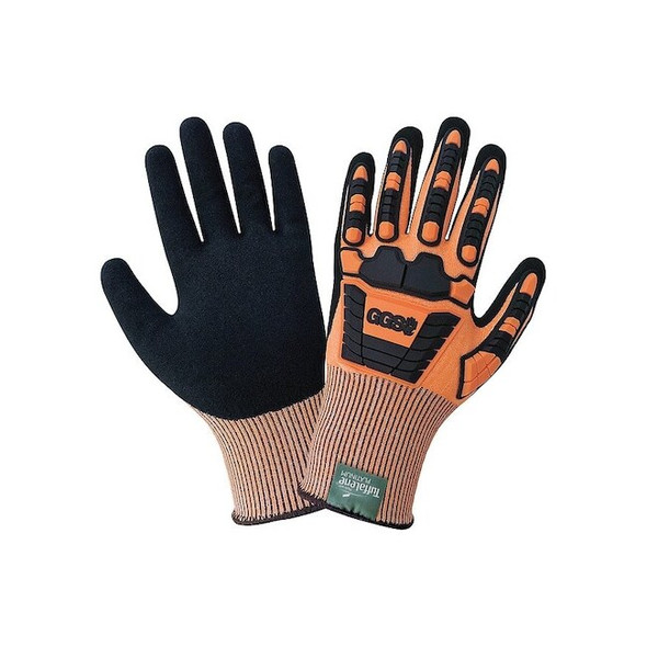 Globus Knit Gloves,Black,Unisex,PR CIA388XFT-11(2XL)