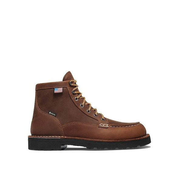 Danner Men's 6-Inch Work Boot, 10 1/2 EE, Brown, 15593 15593-10.5EE