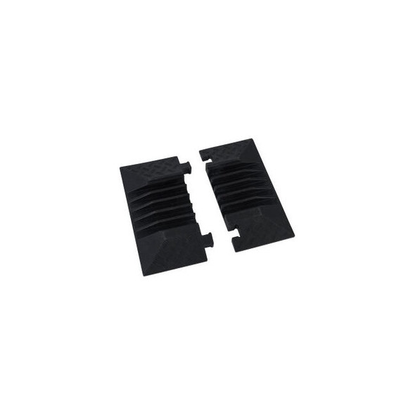 End Cap for Global Industrial 5-Channel Industrial Cable Protectors