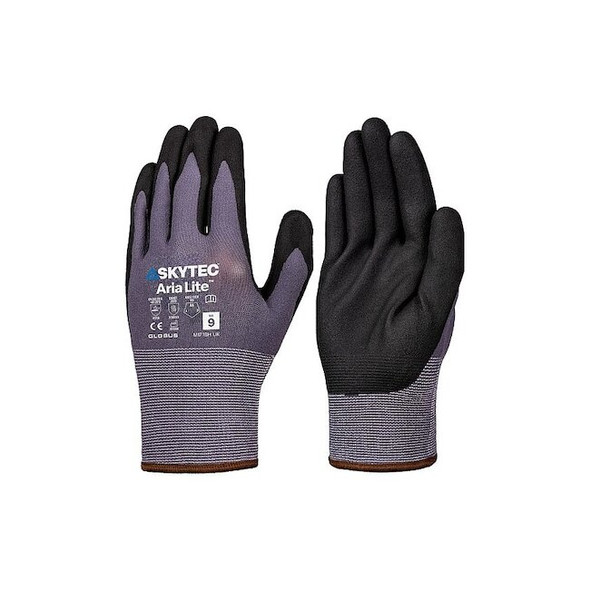 Globus Knit Gloves,Black,Unisex,PR Skytec Aria Lite 10(XL)