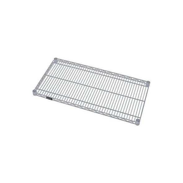 Quantum Storage Systems Wire Shelf,24x60in,LdCap 600lb 2460GY