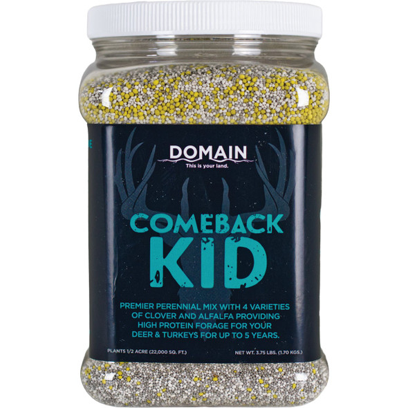 Domain Comeback Kid 3.75 Lb. 1/2 Acre Food Plot Seed CBKFP375
