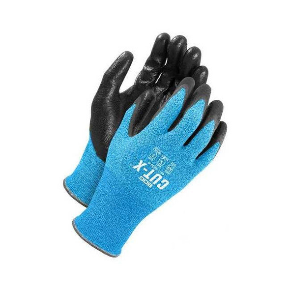 Cut-Resistant Coated Gloves, Cut Level A9 ,Dipped ,Nitrile ,Smooth ,M (8) 1 PR