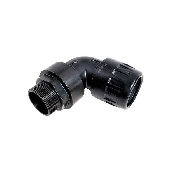 Transair Fitting, 1-1/2" Tube Size, Polyamide, Black 6609 40 50GR