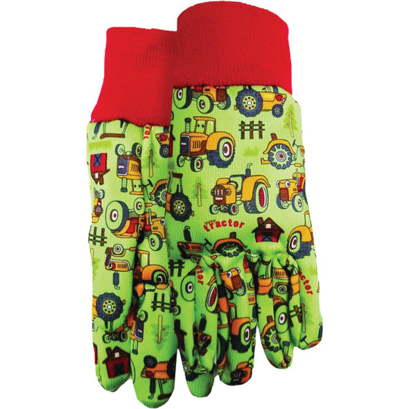 Midwest Gloves & Gear Animal Print Kids Jersey Glove 578K-K-DC-6