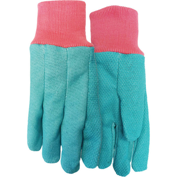Midwest Gloves & Gear Youth Teal Jersey Glove 538Y-Y-DC-12