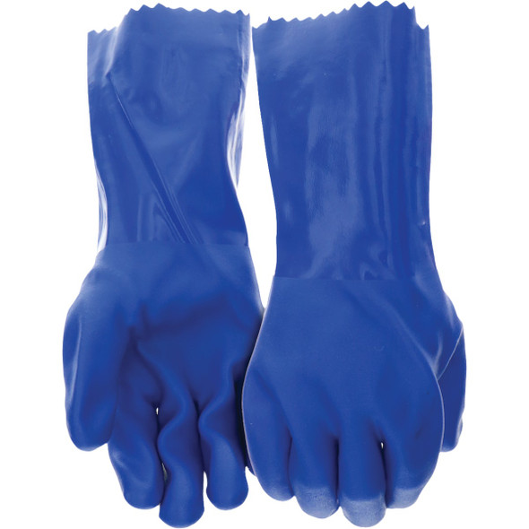 Boss Chemguard+ PVC 12 In. Glove, Blue, L B11061-L