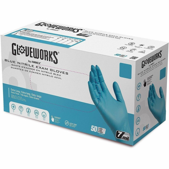 Gloveworks  Examination Gloves GPNHD64100