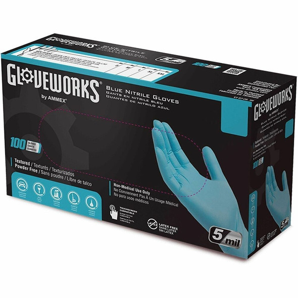 Ammex Gloveworks Examination Gloves INPF44100