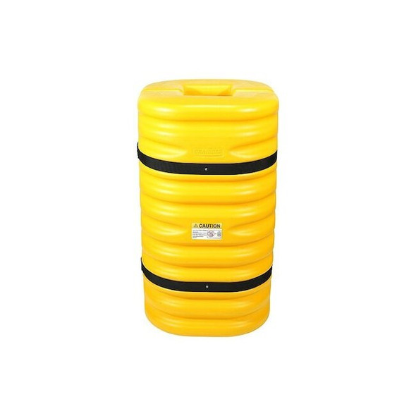 Manufacturer Varies Column Protector,Yellow,HDPE,6" dia 913NF1