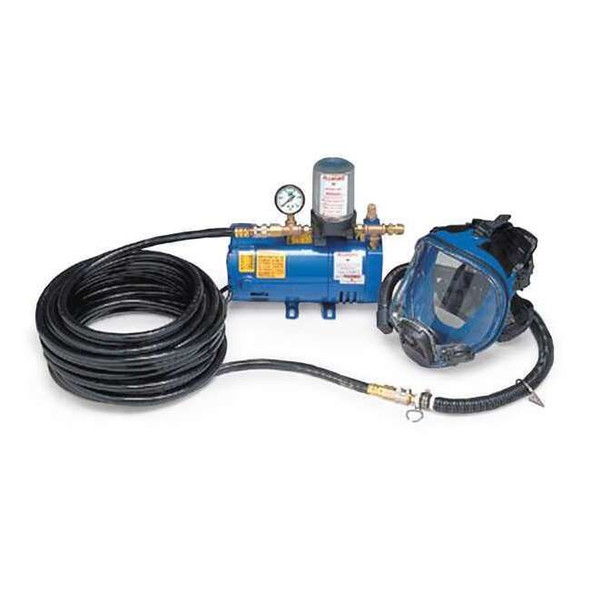 Allegro Industries Supplied Air Pump Package,Full Face Mask 9200-01