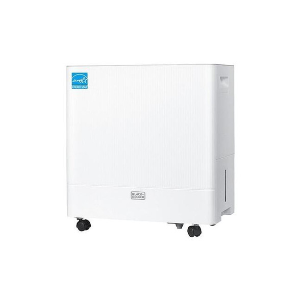 Black & Decker Portable Dehumidifier,White,9 15/16" D BDM50WCDA