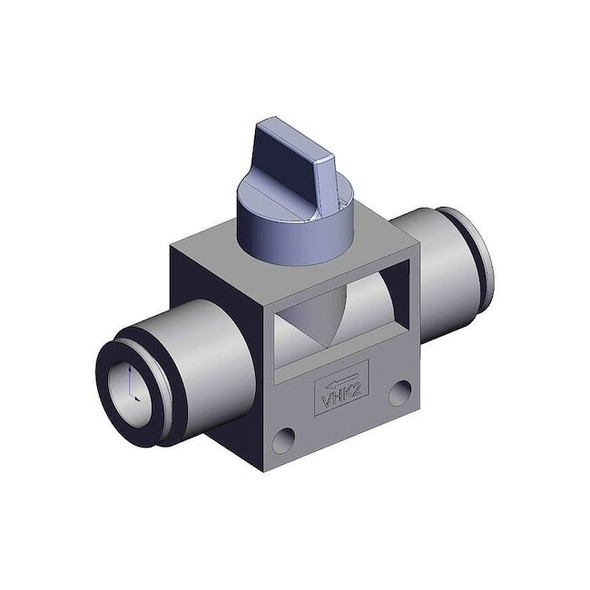 Smc Finger valve, VHK, 46 mm, 61 mm VHK2A-10F-10F
