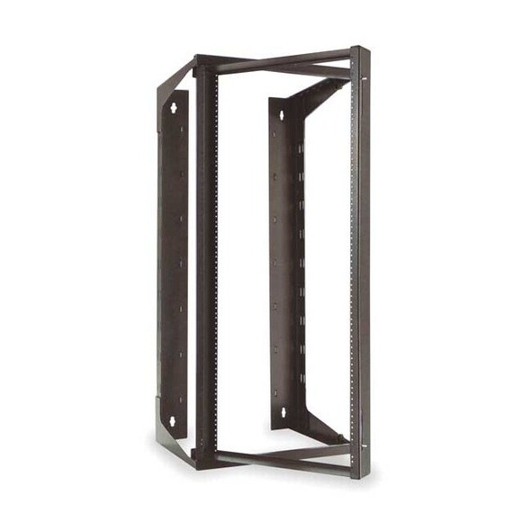 Hubbell Premise Wiring Swing Frame,48 in H,18 in D,20.7in W,Blk HPWWMR48