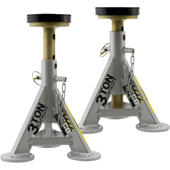 3-TON FLAT TOP PERFORMANCE JACK STAND SET SHORT 10499-PAIR